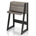 thumbnail image 2 of Espece Wood Secretary Desk, Distressed Gray, 2 of 5