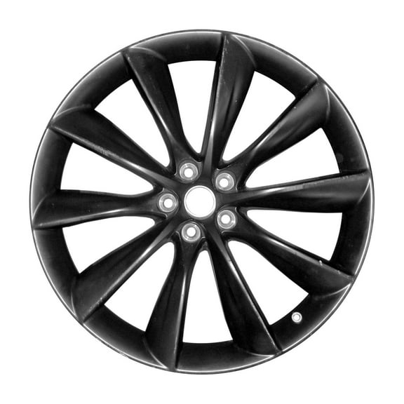 Tesla Model X Wheel 2016-2017 22" Factory OEM Black 1027247XXC
