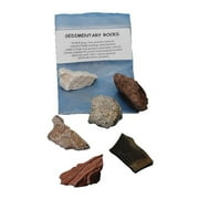 Geoscience 1399920 Scott Resources Economy Sedimentary Rock Collection - Set of 6