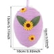 thumbnail image 3 of Adornos de huevos de Pascua, accesorios de espuma para huevos de Pascua, 13x10cm, blanco, rosa, amarillo y morado, decoración para árbol colgante. Decoración de centro de mesa de primavera para fiesta, 3 of 6