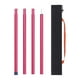 thumbnail image 1 of Toldo universal de 2 m para porche, carpa vertical con postes King para toldo de lona. rojo, 1 of 9