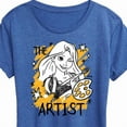 thumbnail image 3 of Disney Princess - Rapunzel The Artist - Women's Short Sleeve Graphic T-Shirt, 3 of 5