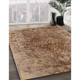thumbnail image 2 of Ahgly Company Indoor Round Mid-Century Modern Light Copper Gold Oriental Area Rugs, 4' Round, 2 of 6