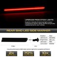 thumbnail image 4 of GTINTHEBOX JDM Type-S Look Smoked Rear Red LED Smoke Side Marker Lights For 2004-2008 Acura TL, 4 of 12
