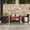 Black/Red, variant on Tappio 4 Piece Patio Conversation Wicker Furniture Set, Porch Furniture Outdoor Sectional Furniture Set w/Coffee Table & Cushions Wicker Sofa Garden Conversation Set for Yard Pool Backyard, Black/Red