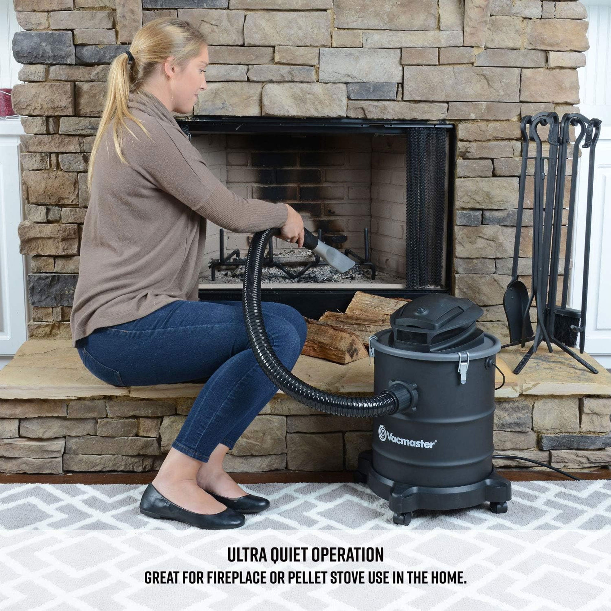 Vacuum cleaner for ashes cheap in a fireplace
