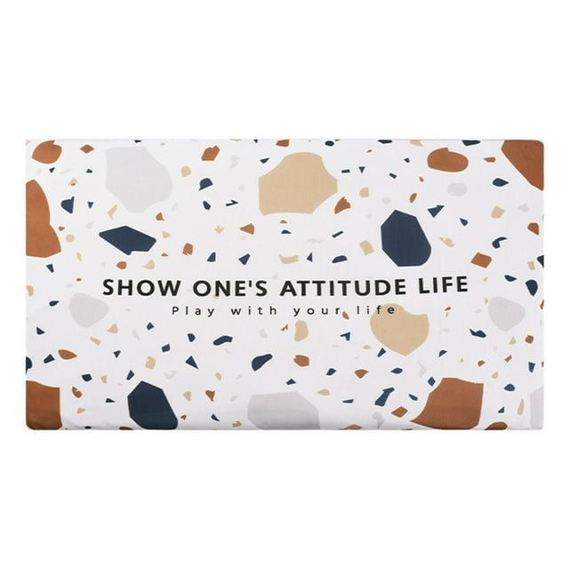 Boovnll Bathroom Rugs, Absorbent Thicken Non-Slip Backing Natural Diatom Mud Bath Mat Anti-Slip Absorbent Fast Drying Floor B, Bath Mat, Bath Mats for Bathroom