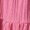 Pink, variant on Women Long Skirt Spring Summer Middle Waist A Line Flowy Swing Skirt Breathable Solid Color Elastic Waist Drawstring Pleated Casual Skirt