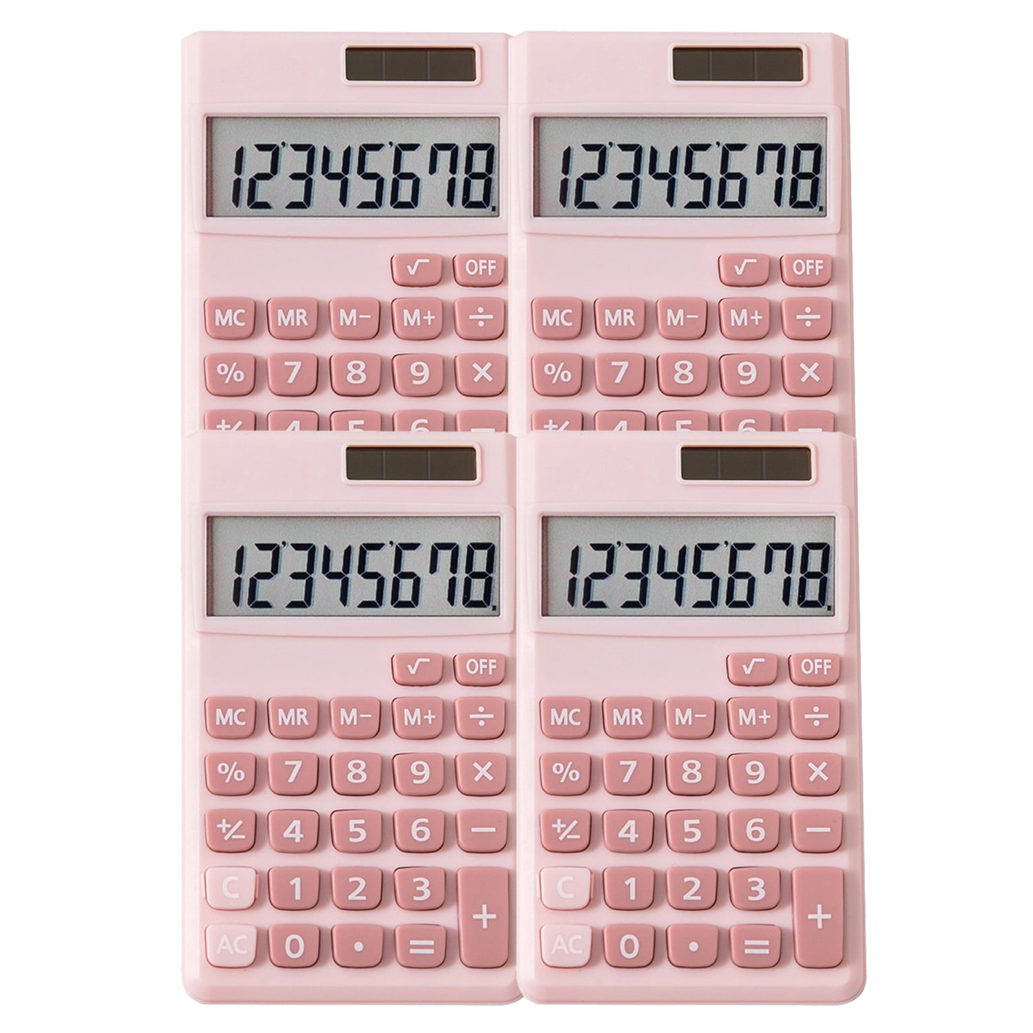 Dual Power CASIO DF-120FM PK 12-Digit Standard Calculator Tax & Exchange