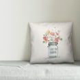 thumbnail image 3 of Creative Products I Love You Grandma Bouquet 16x16 Spun Poly Pillow, 3 of 3