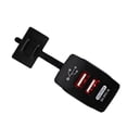 thumbnail image 2 of Cargador de coche USB dual de 12-24 V 5 V 3.1A Cargador de teléfono móvil universal para automóvil Reemplazo para motocicleta de automóvil Coche eléctrico Barco Kearding DZ4575-02B, 2 of 2