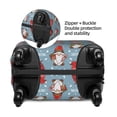 thumbnail image 2 of Kdxio Snowflake Christmas gnome Pattern Luggage Cover for Travel,Elastic and Durable,Fits 18-32 Inch,Anti-Scratch Suitcase Protector-No luggage included, 2 of 5