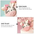 thumbnail image 3 of Raindrops 2Ud Para Pastel Rosa Resina Con De Vaca Para Eventos Y Hogar, 3 of 7