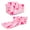 Pink Hearts, variant on Beavtaens Toddler Sofa, 2-in-1 Pink Flip Open Toddler Couch, with Side Pocket, for Ages 18 Months+
