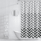 thumbnail image 4 of Cortina de Baño  Antimoho Xtellar Gris Blanco 180x180cm con Ganchos, 4 of 4