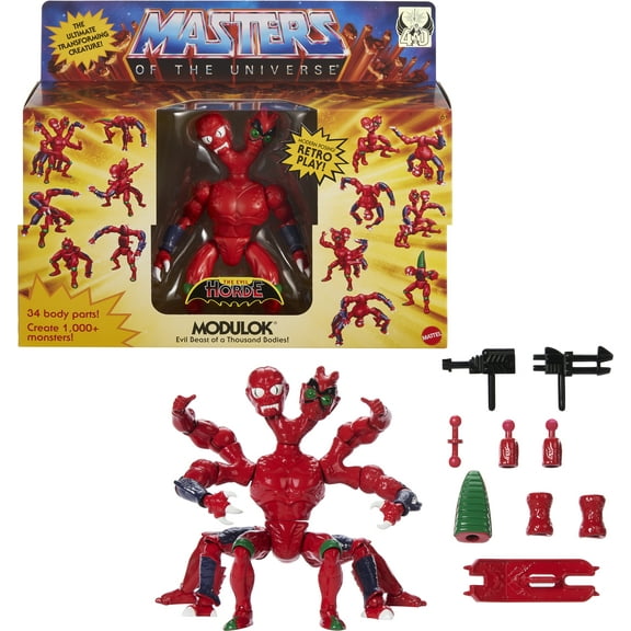 Mattel Collectible - Masters of the Universe Origins Modulok Deluxe Action Figure (He-Man, MOTU)