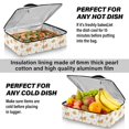 thumbnail image 5 of Iauyy Casserole Carrier for Hot Food Insulated Casserole Travel Carry Bag with Lid Food Warmer Bag for Party/Picnic,Thin Pancake with Polka Dots, 5 of 7