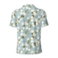 thumbnail image 4 of Rocae Tulips Flowers for Men's Short Sleeve Polo Shirt, Quick Drying Performance Moisture Wicking Sports Men's Golf Shirt 3X-Large, 4 of 9