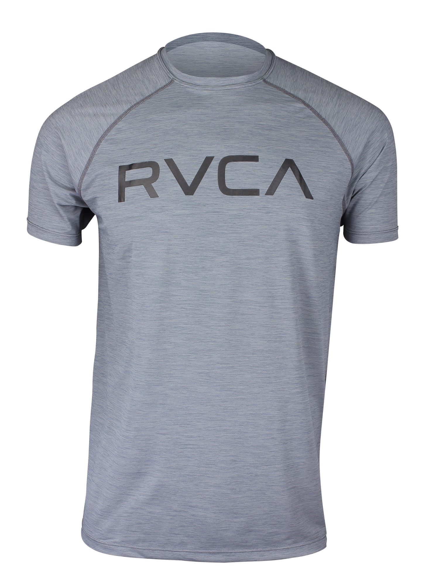 RVCA Mens Micro Mesh Short Sleeve Surf T-Shirt 