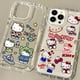 thumbnail image 4 of Funda transparente de Hello Kitty con dibujos animados para Samsung Galaxy, S23 Ultra, S22, S21 FE, S20, S10 Plus, Note 20, 10 Pro, A34, A54, A33, A53, A32, A52, A52S, 4 of 5