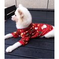 thumbnail image 4 of Camiseta navideña para mascotas, camisetas suaves y transpirables para cachorros, ropa estampada para mascotas para perros pequeños y gatos, 4 of 5