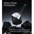 thumbnail image 4 of Funda Aulumu A39 Geométrica para AirPods Pro 3 con cerradura | Funda protectora con hebilla de nailon | Armadura de aleación | Compatible con Apple AirPods Pro 3.ª generación (2025) - Negro, 4 of 6