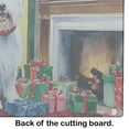 thumbnail image 5 of Westie Cozy Christmas Glass Cutting Board Large 12 in x 15 in, 5 of 5