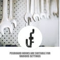 thumbnail image 3 of MOVTOTOP 10pcs Pegboard Hooks for Garage Tools Hangers Pegboard Storage Solution, 3 of 8