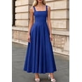 thumbnail image 4 of PRETTYGARDEN Cocktail Dresses for Women Formal Summer Sleeveless A Line Long Flowy Spring Wedding Guest Party Midi Dress, 4 of 7