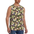 thumbnail image 2 of Balery Ladybugs And Flowers On A Wooden Camisetas sin mangas para hombre, absorbe la humedad y protege contra el mal olor.-3X-Large, 2 of 7