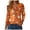 Gold_1, variant on Godom Women Halloween Shirt Halloween Tshirt Graphic Tees Fall Season 3/4 Sleeve Tops