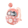 thumbnail image 1 of Walkie-talkie para niños, reloj con linterna, versátil, portátil, ligero, Rosa, 1 of 9