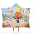 thumbnail image 2 of Sr. Magoo Manta Capa con Capucha Anti-Bolitas, Manta de Lana Ártica Suave, Manta Portátil de Felpa Ligera y Lujosa, Poncho para Siesta en Casa y Oficina, 100*130cm, 2 of 6