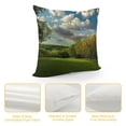 thumbnail image 4 of Leisuo Throw Pillow Cover- Autumn Deciduous Trees Deciduous Forest Fall Color, 4 of 5