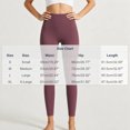 thumbnail image 3 of Ovbmpzd Slim-Leg Yoga Pants Womens Petite Ladies Coffee Leggings Long Casual High Waist Leggings,L, 3 of 6