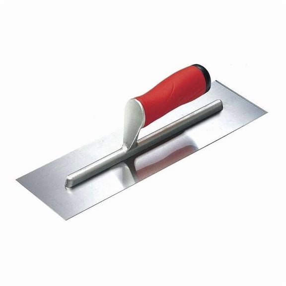 Westward Cement Trowel,18 x 4,Stl,ErgoSoft PP/TPR 13A742