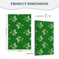 thumbnail image 5 of ZICANCN Outlet Covers Wall Plate, Green Simple Floral Light Switch Cover Decorative, Duplex Toggle Combo 1-Gang, 5 of 9