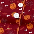 thumbnail image 4 of Halloween Pajamas Halloween Graphic Short Sleeve Pajamas for Women Set, 4 of 8