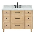 thumbnail image 5 of Ariel B49CWRVOMNB Monroe 48" Free Standing Single Basin Vanity Set - Blue, 5 of 6