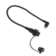 thumbnail image 4 of Dashboard Mount Cable, Type C Flush Panel Cable PVC 1ft  for Motorcycle Right Angle, 4 of 7