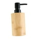 thumbnail image 3 of Dispensador de jabón de manos, botella de loción, fácil de presionar, multiusos, compacto, de bambú, recargable, 240 ml, contenedor de loción, botella, 3 of 9