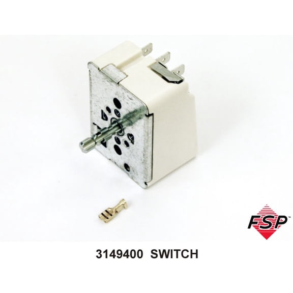 ForeverPRO WP3148953 Switch-Infinite for Whirlpool Range 3148953 2786 AH336886 EA336886