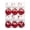A, variant on HHGBAD Christmas Ornament Balls, 12-Pack 2.4 Inch Plastic Hanging Baubles, Shatterproof Tree Decorations with Santa Designs, Festive Holiday Decor for Indoor and Outdoor Display