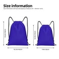 thumbnail image 2 of Fotbe Darkblue Bolsa Mochila con Cordón Estampada, Bolsa de Gimnasio Deportiva, Bolsa Cinch, Bolsa con Cordón para Hombres y Mujeres-Medium, 2 of 6