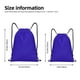 thumbnail image 2 of Fotbe Darkblue Bolsa Mochila con Cordón Estampada, Bolsa de Gimnasio Deportiva, Bolsa Cinch, Bolsa con Cordón para Hombres y Mujeres-Small, 2 of 6