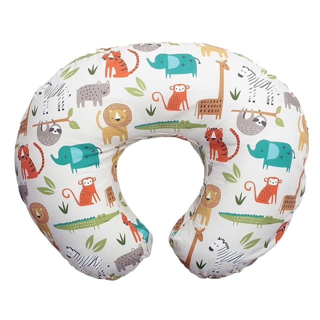 Funda de almohada para lactancia con forma de flor, funda de almohada para lactancia de bebé, suave y cómoda, adecuada para almohada de lactancia de recién nacidos