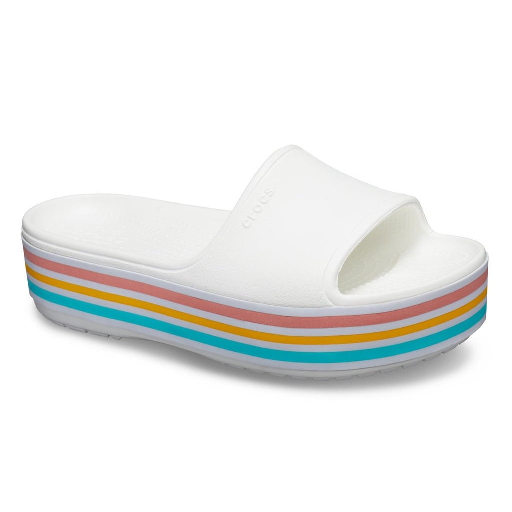 crocs platform sandals