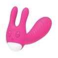 thumbnail image 4 of The Royale Vibromasseur en Silicone Résistant à la Chaleur Bunny pour Point G, Rose, 4 of 5
