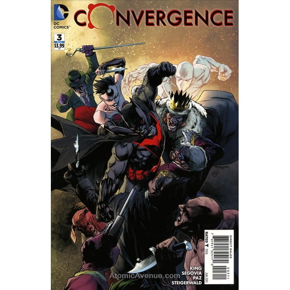 Convergence #3 VF ; DC Comic Book