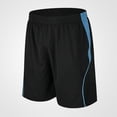 thumbnail image 3 of Pantalones cortos deportivos para hombre, diseño de parches, tela transpirable y de secado rápido, cintura elástica, cómodos y flexibles, ideales para baloncesto, running y actividades al aire libre,, 3 of 7
